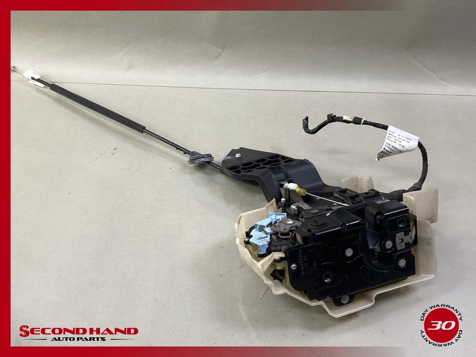 03-10 Porsche Cayenne 955 957 Rear Left Driver Side Door Lock Latch Actuator OEM - Image 4 of 4