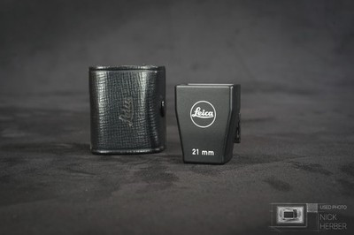 Leica Aufstecksucher M 21mm schwarz | + Ankauf   used-photo