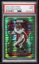 2020 Panini Prizm Rookie Neon Green Pulsar Ke'Shawn Vaughn #320 PSA 9 MINT 2l4