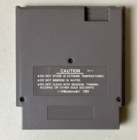 Robo Warrior - NES Nintendo Game Cartridge Untested