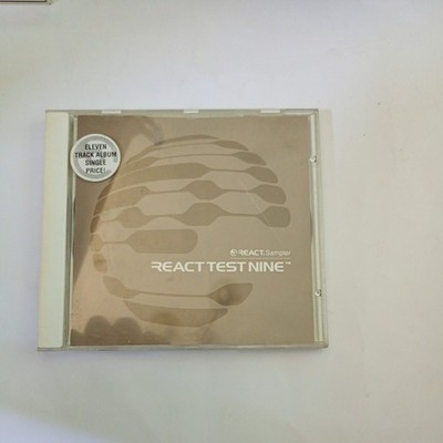 RARE CD SINGLE  REACT TEST  NINE 