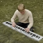 Glarry Foldable 88 Key Full Size Semi-Weighted Keyboards Digital Home Piano — photo 8