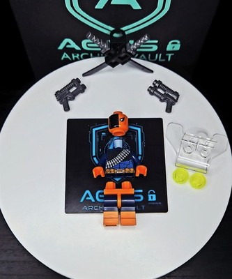 LEGO Deathstroke Minifigure sh0194  Brand New Never Assembled
