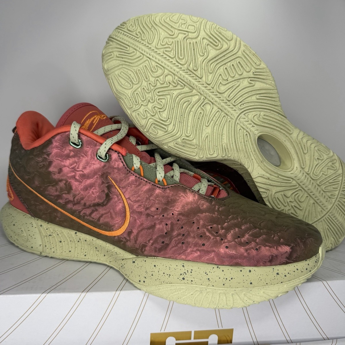 Nike Lebron XXI 21 Queen Conch Basketball Shoes Men's Sizes FN0708-800 NEW View 2