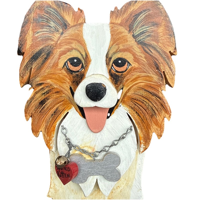 Handpainted Mini Australian Shepherd Doorstop