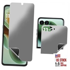 for Motorola Moto Razr 2025 Matte Privacy Screen Protector Anti Glare Anti spy