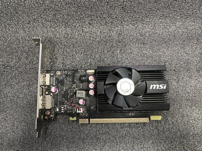 (FOR PARTS) MSI GeForce GT 1030 2GD4 LP OC *AS IS* *Broken*