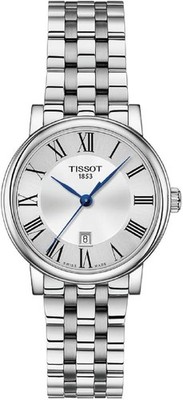 Tissot Carson Damen Premium Silber Zifferblatt 30mm Damenuhr T122.210.11.033.00