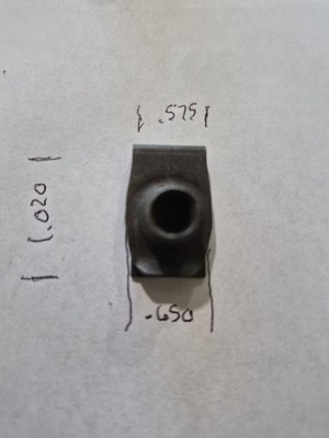 NOS Mopar Body J nut 5/16 × 18 thread  , Large Quantity to Meet Your Needs