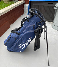 Titleist Players 4 Stand Golf Bag 4-Way Divider Shoulder Strap Blue