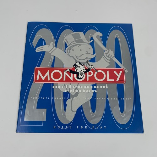PEZZI DI RICAMBIO VINTAGE 2000 MONOPOLY MILLENNIUM EDITION PEZZI - Foto 44 di 111