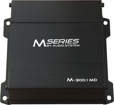 Audio System M-300.1 MD 1-Kanal Auto Mono Endstufe Digital Verstärker 200W RMS