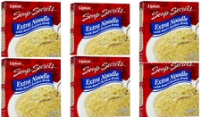 Lipton Soup Secrets Instant Soup Mix With Real Chicken Broth Flavor 4.9 oz 6pk