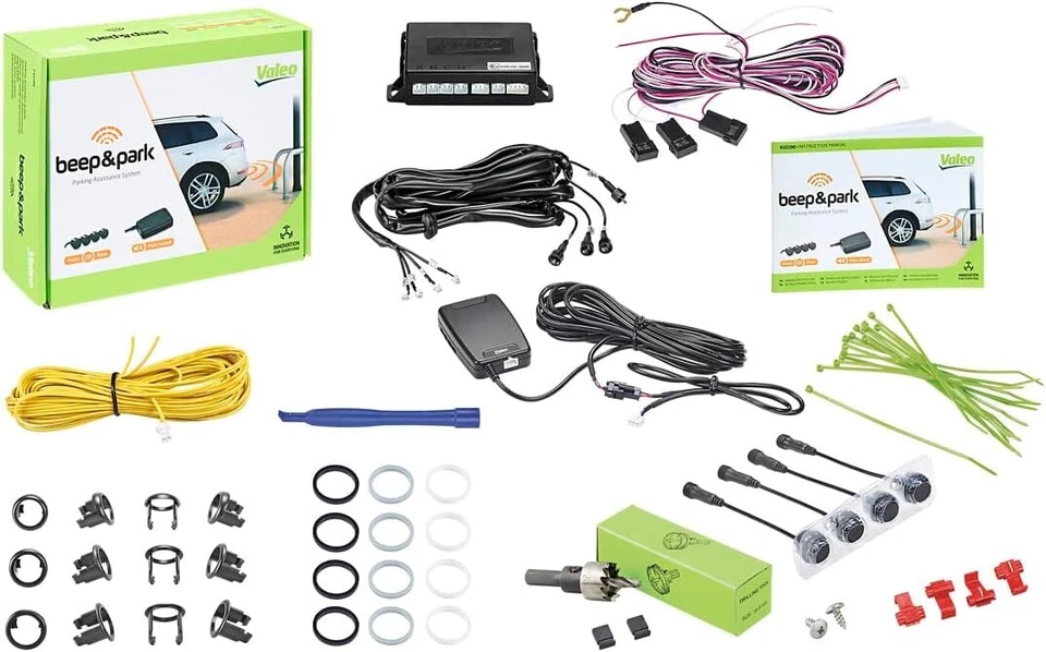 VALEO SENSORI ASSISTENZA PARCHEGGIO Kit Beep&Park: 4 sensori + 1 altoparlante - Immagine 2 di 4
