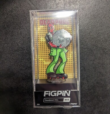 FiGPiN Marvel Deadpool 70s (3'' Size) 2023 ECCC Exclusive (LE 1000) - In Hand 