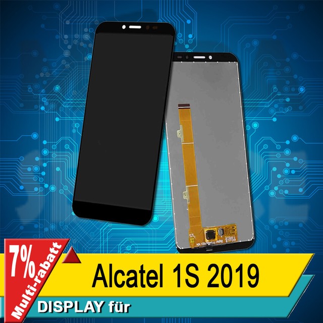 Display Für Alcatel 1S 2019 5024 Komplettes Bildschirm Lcd Touchscreen Schwarz