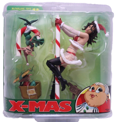 McFARLANE TOYS TWISTED X-MAS Mrs. Claus ACTION FIGURE Brunette