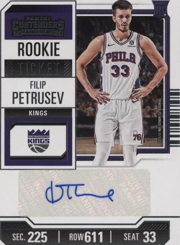 2023-24 Panini Contenders - Filip Petrusev #146