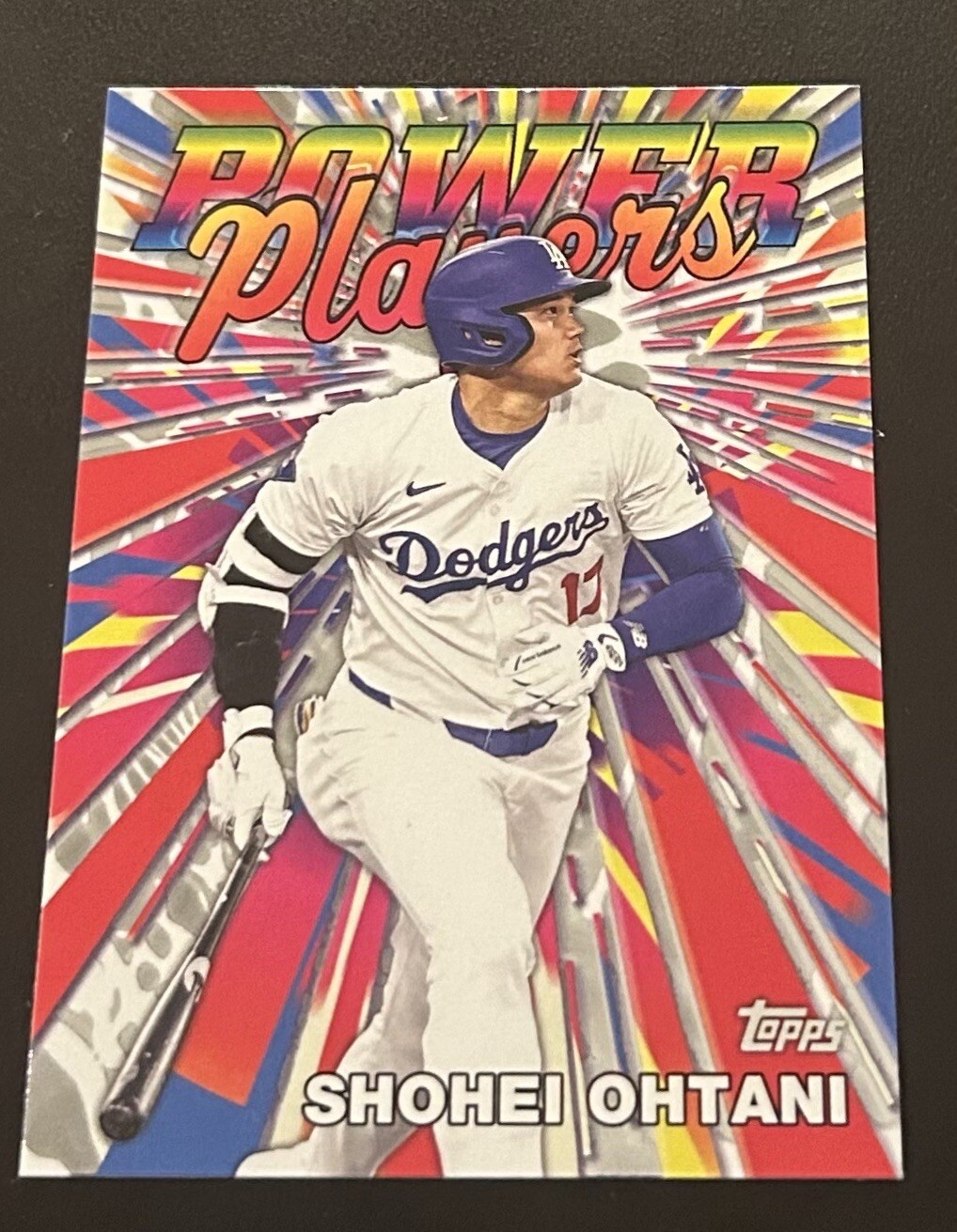 2025 Topps Celebration Power Players PP-1 Shohei Ohtani Los Angeles Dodgers Baseball Card
