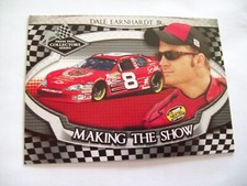 DALE EARNHARDT JR 2006 PRESS PASS INSERT CARD MAKING THE SHOW #MS 23/25 NASCAR