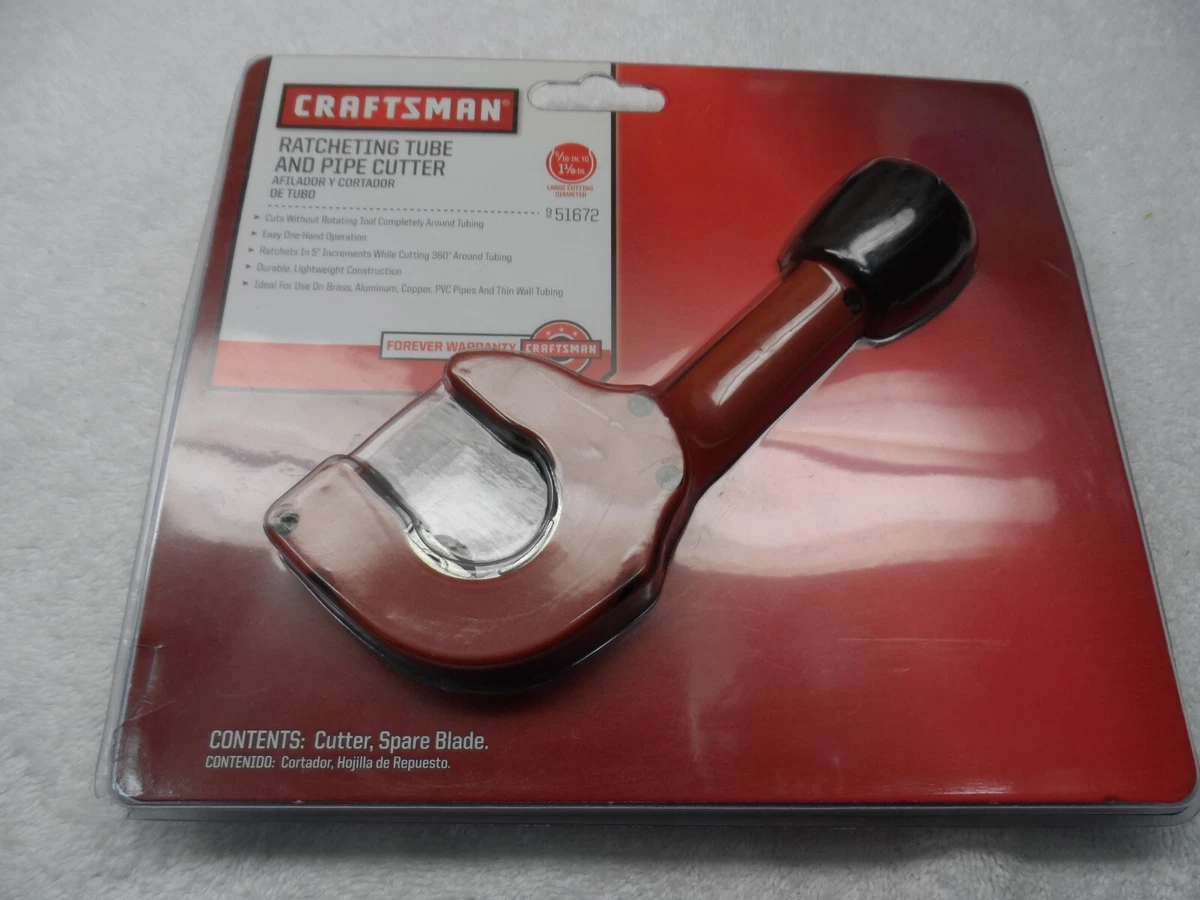Craftsman Ratcheting Tube and Pipe Cutter Part 51672 eBay
