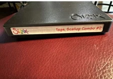 Sizzix Die Cut Die 654991, Tags, Scallop Combo #2, No Case