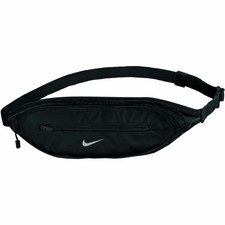 nike waist bag black