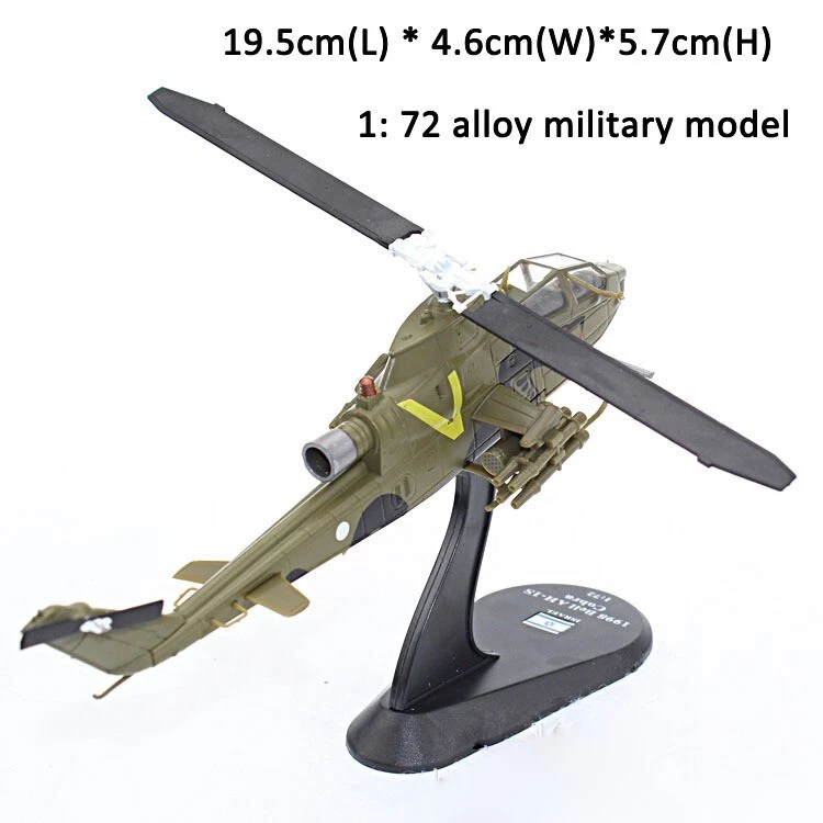 1:72 Diecast Military Model Israeli Air Force Bell AH-1S Cobra Attack Helicopter - Image 2 of 4