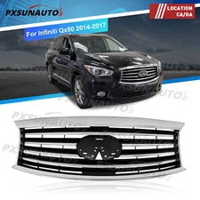 Fit For 2013 2014 2015 Infiniti QX60 JX35 Chrome Grille IN1200123 623103JA0A