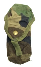 USGI Military MOLLE II Double Mag Pouch US ARMY WOODLAND CAMO - GC
