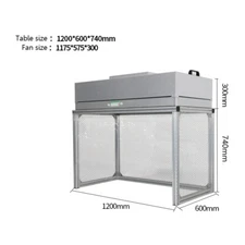 Dust Free Room Workshop Laminar Flow Hood Bench Air Flow Clean Workstation Dust