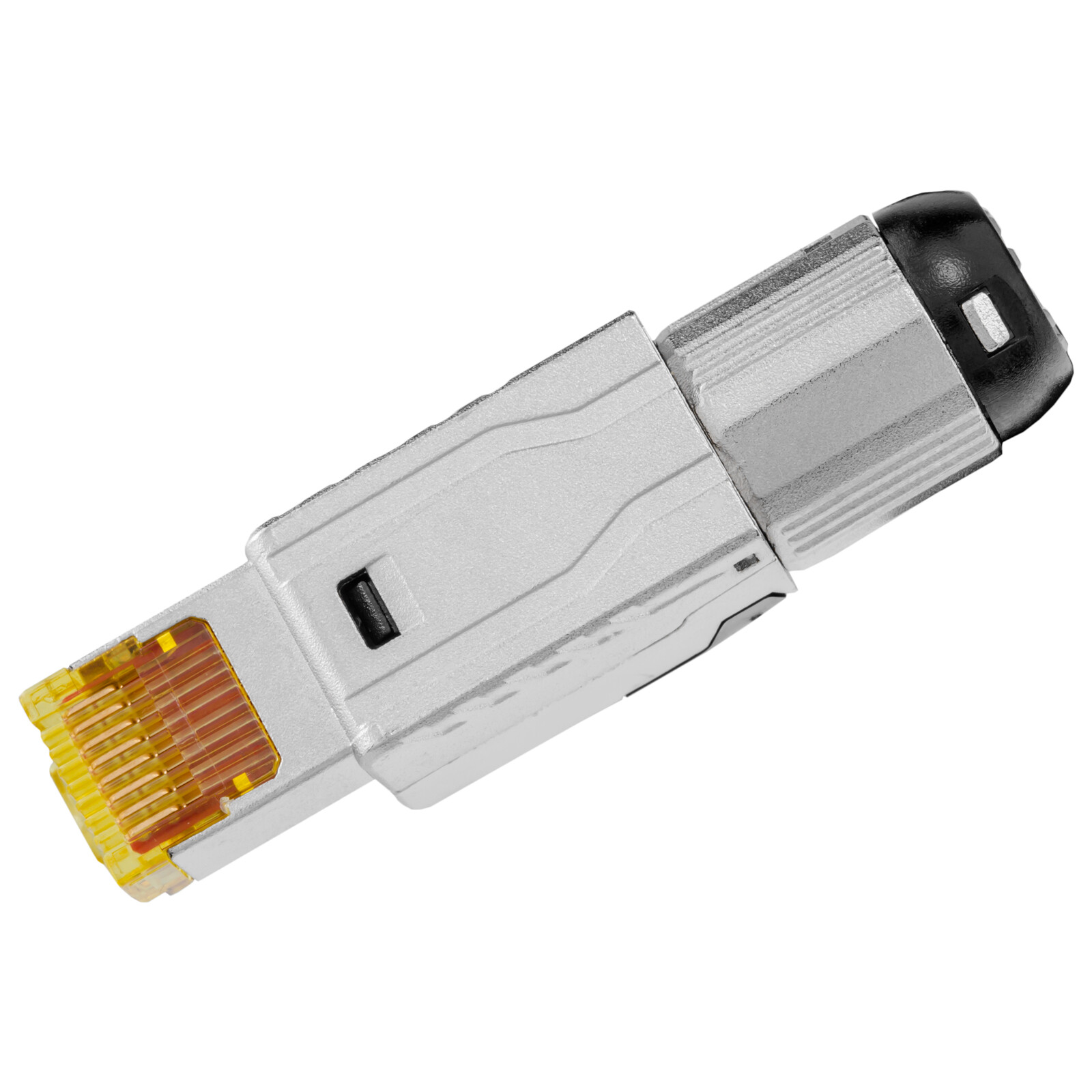 Cat8 Netzwerkstecker Verlegekabel RJ45 werkzeuglos AWG22 Stecker  