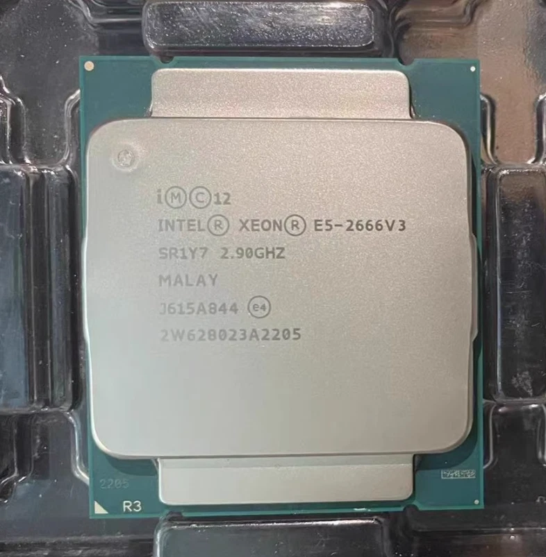 Intel Xeon E5 2666 V3 LGA 2011-3 Server CPU Processor SR1Y7 2.9Ghz 10 Cores 135W - Image 4 of 4