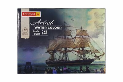 Camlin Kokuyo Artist 5 ml Aquarelltube - 24 Farbtöne (mehrfarbig)