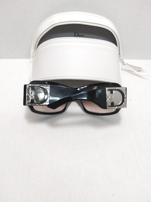 Christian Dior Black Shaded 1 807LF Womans Sunglasses Dior // Black Cat Eye 8071 Sunglasses – VSP Consignment main image 4