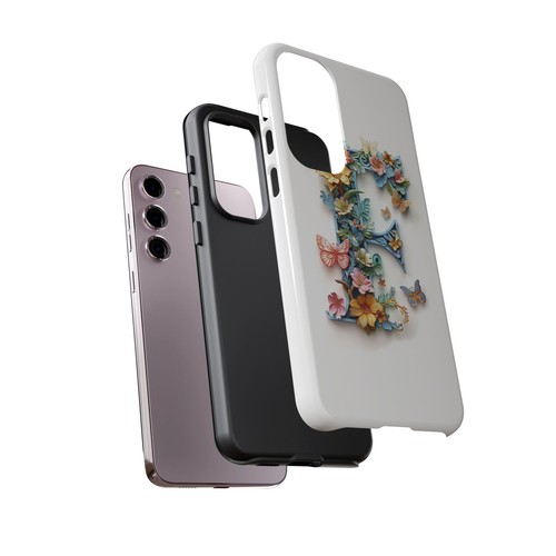 Floral Letter F Phone Case for iPhone, Samsung & Google Pixel - Picture 210 of 227