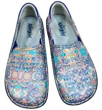 ALEGRIA Debra Electrified Sz 38/8 Leather Professional Nurse CNA Comfort Shoe