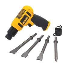 Air Hammer Chisel Tool Kit Set Pneumatic Gun Heavy Duty Shock Absorbing