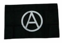 Fahne / Flagge Anarchie 30 X 45 Cm Flagge