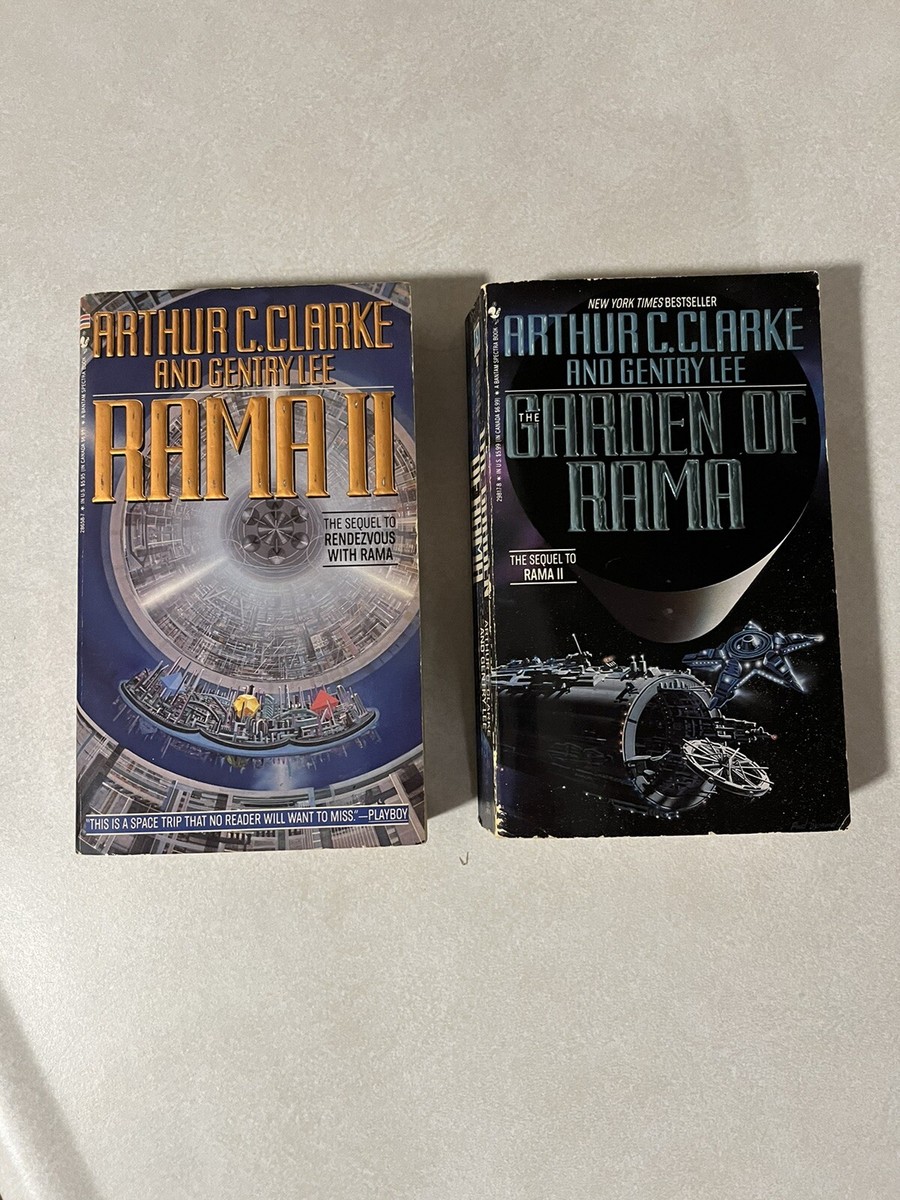 LOT 2 PB RAMA SERIES BY ARTHUR C. CLARKE THE GARDEN OF RAMA & Rama