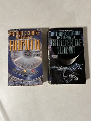 LOT 2 PB RAMA SERIES BY ARTHUR C. CLARKE THE GARDEN OF RAMA & Rama