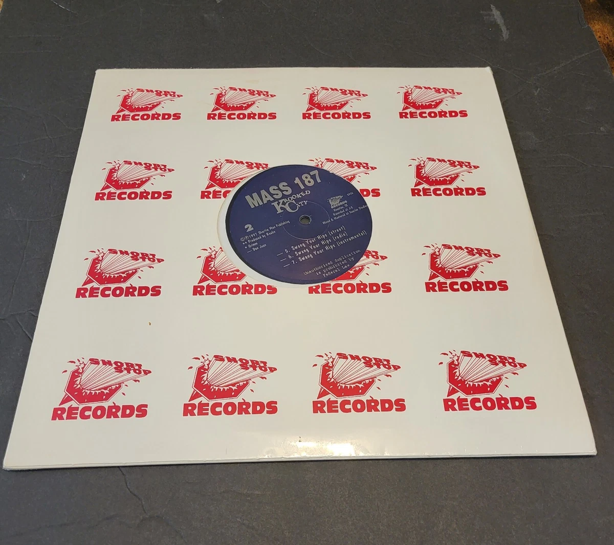 Mass 187 - krooked city swang your hips/everybody wanna be a killa 1997 12