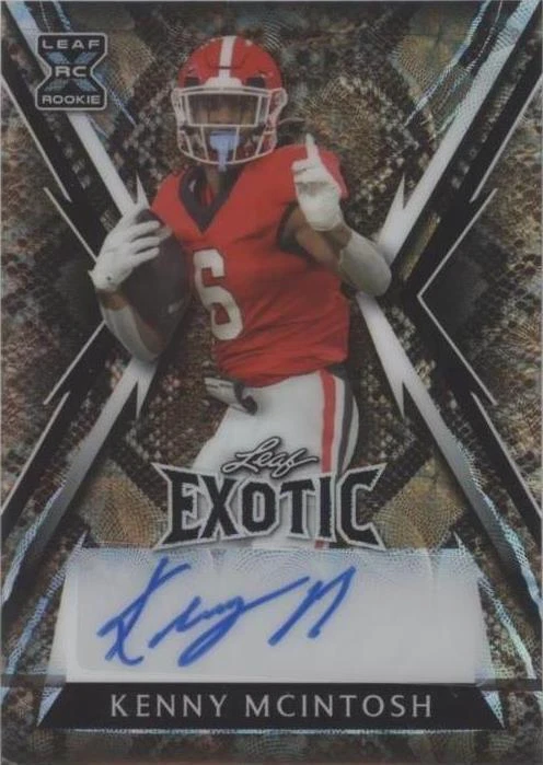 2023 Leaf Exotic Kenny McIntosh #BA-KMI for sale | eBay