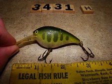 U3431 H BLAKEMORE TROUBLE MAKER FLUTED FISHING LURE