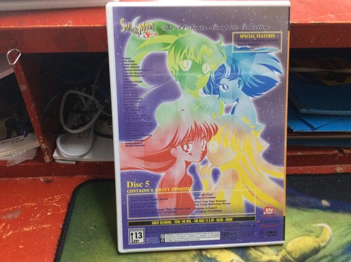 Sailor Moon Super S Pegasus Complete Collection Special Uncut Version DVD - Foto 10 di 11