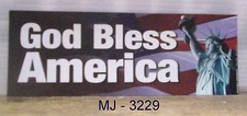 God Bless America Bumper Magnet