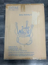 Dream On Me Zany Baby Activity Center Bouncer 360 Seat Elephant Print