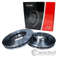 2X Maxgear Bremsscheiben 288Mm InnenbelÜFtet Vorne Passend FüR Ford Tourneo Tran