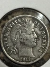 1911-s Barber Dime, Better Date, Great Details, 99c Shipping Offer