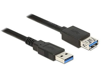 DeLOCK Extension Cable USB 3.0 Type A Male to USB 3.0 Type-A Female 0.5 m Black